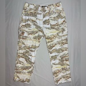 Vtg Oakley Mens Tiger Camo Cargo Pants 34 x 29 Y2K Art and Science Ripstop A7